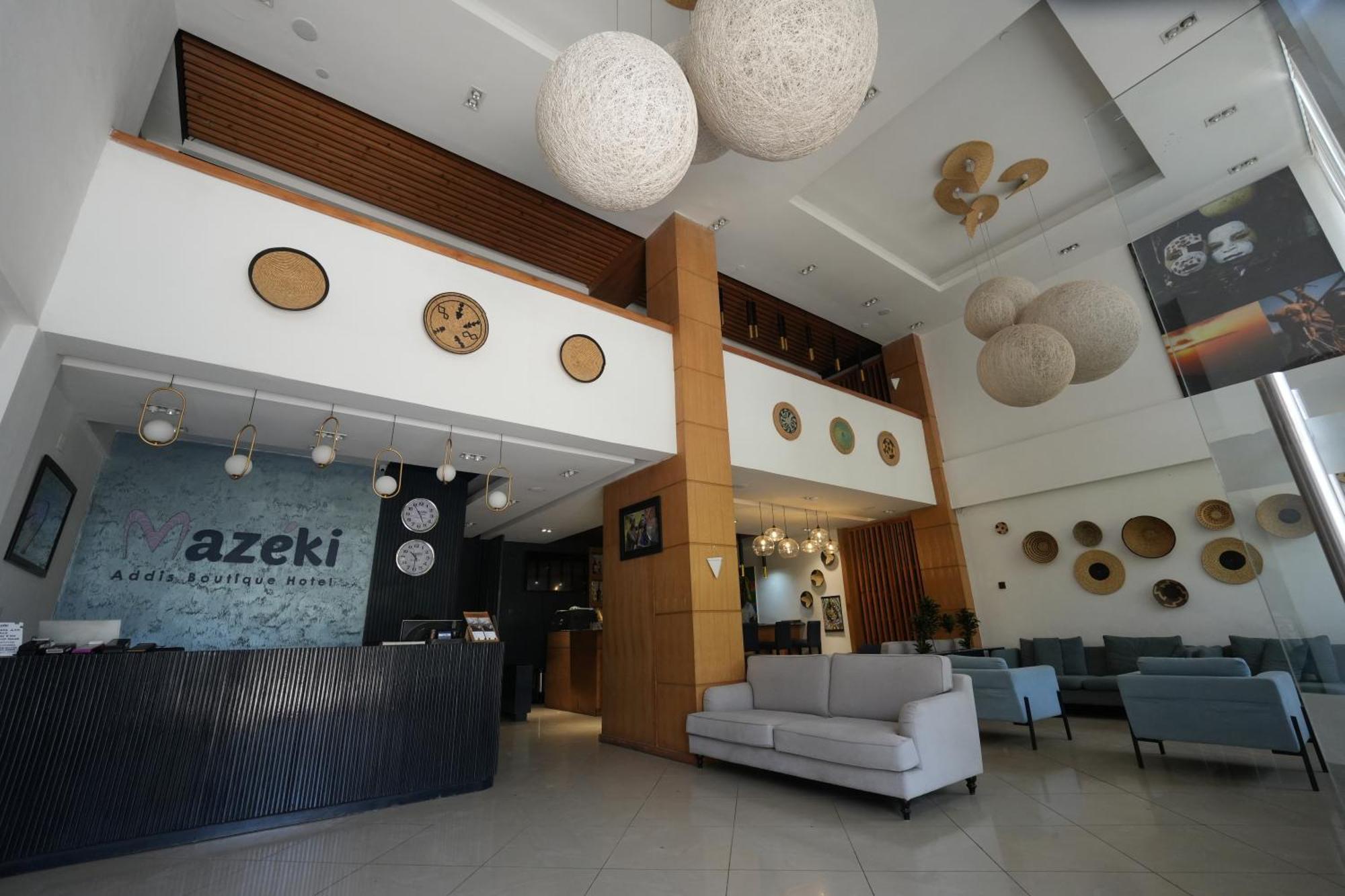 Mazeki Addis Boutique Hotel エクステリア 写真